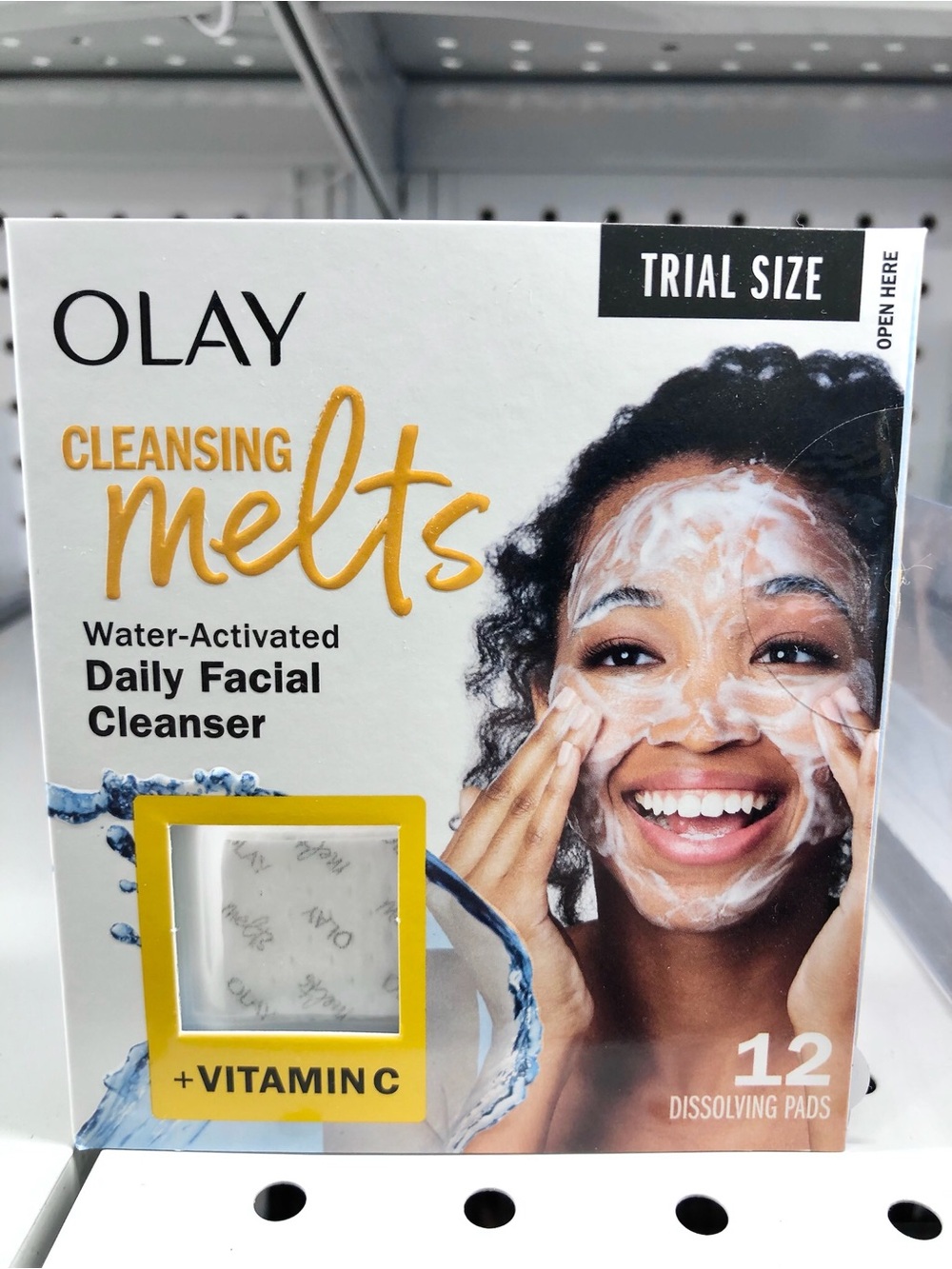 💖$5💖 NEW OLAY Cleansing Melts + Vitamin C Daily Facial Cleanser, 12ct, Unisex
